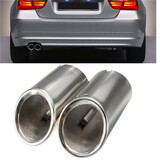 3 Series Exhaust Tail Pipe 2Pcs Tip Muffler BMW E90 E92 Chrome