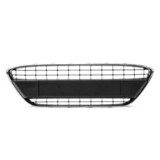 Mesh Trim Grill Chrome Black Ford Fiesta Center Lower MK7 Car Front Bumper