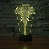 100 Color-changing 3d Illusion Led Table Lamp Night Light Amazing Shape