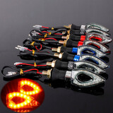 Light For Honda Turn Signal Indicator Blinker Motorcycle 12LED Kawasaki