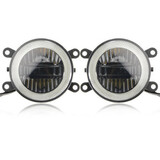 LED Fog Lights Universal Car 3 in 1 Angel Eyes inches Daytime Running Lights