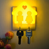 Creative Can Key Sensor Night Light House Baby Assorted Color Relating