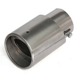 Exhaust Universal Pipe Round Cars Stainless Steel Chrome Tip