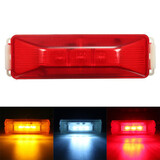 Red LED 12V Amber White Truck Trailer Lorry Side Marker Light Lamp