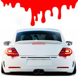 Car Sticker Decals Tail Light Moto Red Auto Funny Window Bumper Sticker