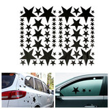 Vinyl STARS Window Glass Black Wall Bumper Bedroom Decal decorative sticker Car Laptop Pattern