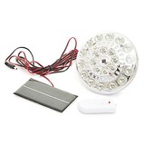 Solar Flood Lamp 2-led Remote Control 220lm Lighting System