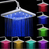 Inch Spray Luminous Shower Head Top Temperature (abs