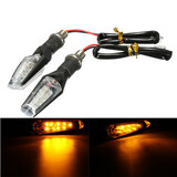 LED Turn Signal Indicator Running Light Lamp Universal Motorcycle Bike Pair