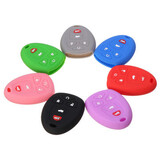 Silicone Key Cover Chevrolet 5 Buttons Case Shell