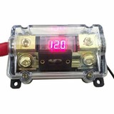 Display Digital Indicator Red LED 100A Fuse Holder Car 200A 150A Car Stereo Audio