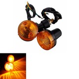 Indicator Lamp Amber Motorcycle Turn Signal Light 1Pair