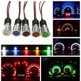 Car Van Boat 14mm Motorycle 12V Panel Indicator Warning Light Dash Lamp Truck Lorry