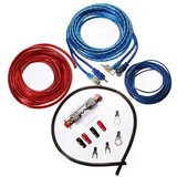 Car Kit Wiring 8GA Complete Amplifier 500W Cable Subwoofers Speaker