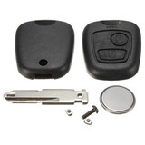 Peugeot 206 Button Remote Key Case Shell Switch Repair Kit