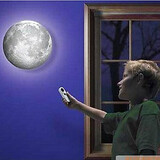 Led Wall Moon Remote Control Light Healing Lamp Indoor