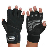 Half Finger Gloves Weight Lifting Fitness Gym Motorcycle Wrist lengthened