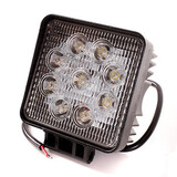 Light Flood Work Lamp For Offroad Driving Jeep Truck Boat 27W 9LED SUV