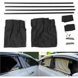 Tracks Side Window Window Sunshade Curtains Adjustable Car