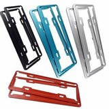 License Plate Frame Vehicle Car Stainless Steel Aluminum Aircraft