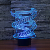 Bulb Spiral Illusion 100 Lamp 3d Night Lamp