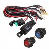 ON OFF Switch ATV 12V 40A Wiring Harness LED Light Bar Vehicles Off Road Relay Jeep
