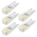 4w 5 Pcs Dimmable Warm White Led Bi-pin Light 110v