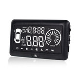 Driving Speedometer Car HUD Warning System Data 4.0 Inch Speeding