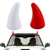 Cool Car Roof Badge Demon Anti-collision 3D Sticker Creative Horn Body Decoration
