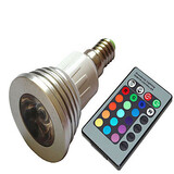 E14 1 Pcs High Power Led Spot Lights 220v Color-changing Dimmable