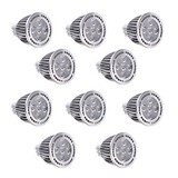 Led Spotlight Warm White Light 12v 10pcs 5w Cool White Mr16 Smd