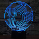 100 Shape Led Night Lamp Color Light Football Illusion 3d