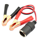 Cable with Cigarette Lighter Port Clamp Car Battery