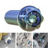 Bolt Hexagon Motorcycle Titanium Scooter Shock Absorber Screw Nut Brake Pump M8 Alloy