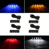 Motorcycle Scooter General 12V SUV Modification License Plate Lights LED