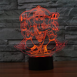 Lamp Color-changing 3d Led Touch Table Lamp Christmas Touch Lamp