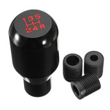 Manual Car 5 Speed Gear Stick Shifter Aluminum Shift Knob Adapter