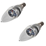 240lm Colorful Light Silver Led 2pcs 3w