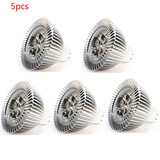 350lm Color Light Spot Lights Cool White Led 3w Warm 12v 5pcs