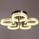 Chandelier Lights Chrome Finish Led Acrylic