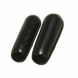 Cover Black 3MM Rubber Accessories Aerial Antenna Caps Tube