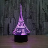 Gift Decoration Led Lamp 100 Tower Table Illusion