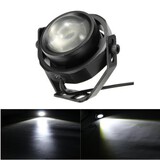 Handlebar Front Fog Lamp LED Lights Auto Car Motorcycle 1000LM 10W Rear View Mirror 3A