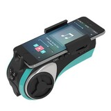 Motorcycle Handlebar with Bluetooth Function DV Phone Holder Recorder