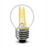 Vintage Led Filament Bulbs Warm White Shenmeile Ac 110-130 V E26/e27 4w G45 1 Pcs