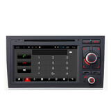 FM Capacitive Touch Screen Car DVD MP3 MP4 Player AUX In Android Audi A4