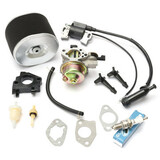Air Filter for Honda GX390 GX340 Carburetor with Ignition Coil Spark Plug
