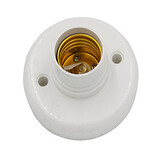 Connector Light Bulbs Holder Led E27 White Base