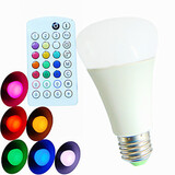 Color Led 9w Dimmable Bulb Music Globe Remote