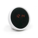Led Creative Assorted Color Table Mirror Alarm Clock Electronic
